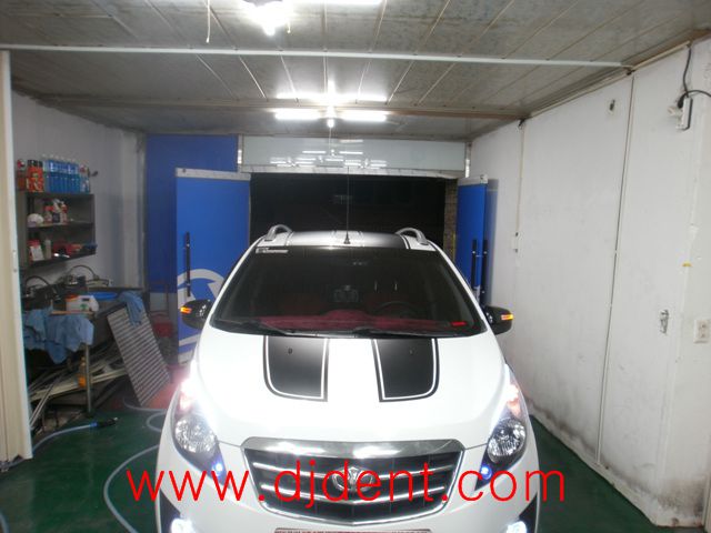 마티즈 데칼작업