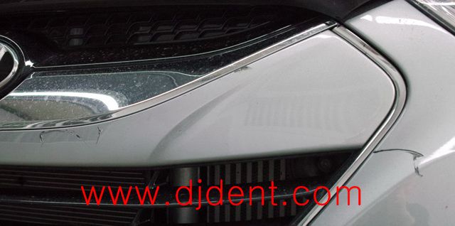 투산ix 범퍼 복원