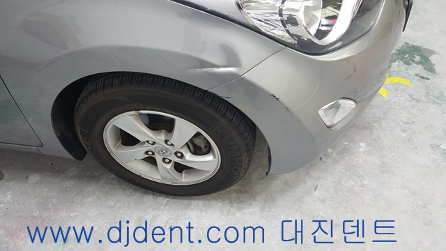 아반떼md 복원작업입니다~진해덴트 대진덴트칼라시스템~