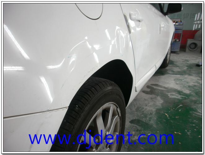 sm3뒤휀더 외형복원