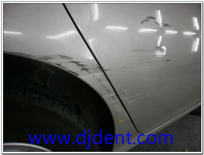 아반때 외형복원