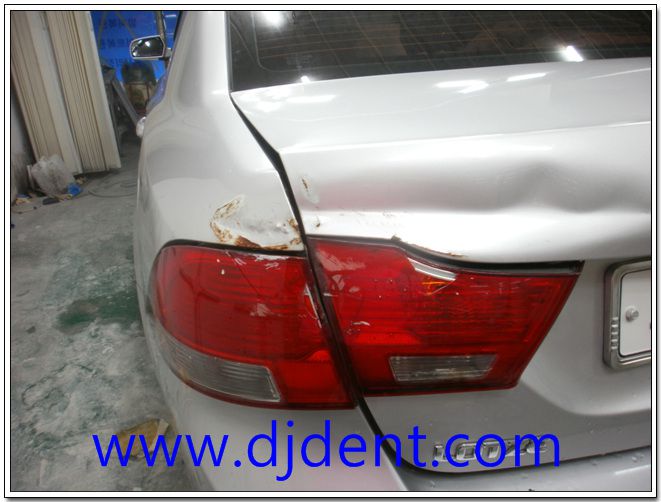 로체 트렁크 외형복원