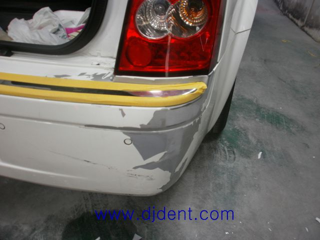 cc 뒤범퍼외형복원입니다.