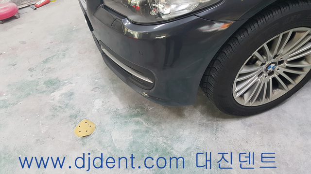 BMW520d 범퍼복원입니다~진해덴트 대진댄트칼라시스템~